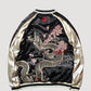 Japanese Dragon and Flower Bomber 'Shinjuku' - Sublimation Jacket ( Recreated Edition )