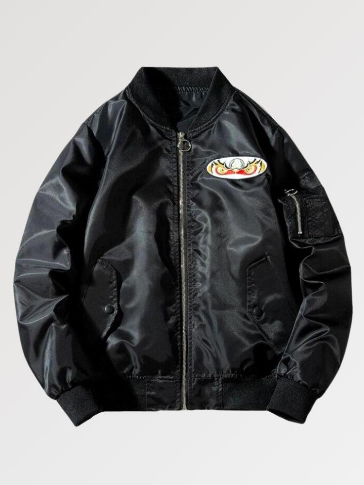 Japanese Style Bomber Jacket 'Samurai' - Sublimation Jacket ( Recreated Edition )