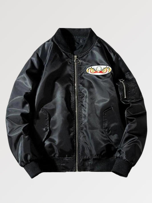 Japanese Style Bomber Jacket 'Samurai' - Sublimation Jacket ( Recreated Edition )