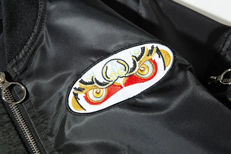 Japanese Style Bomber Jacket 'Samurai' - Sublimation Jacket ( Recreated Edition )