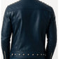 Jaxon Blue Leather Jacket – Men’s Premium Blue Leather Jacket