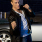 Jean-Claude Van Damme Black Leather Jacket – Jean-Claude Van Damme celebrity photo