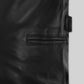 Jean-Claude Van Damme Until Death Black Leather Blazer – close-up and worn views