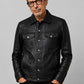 Jeff Goldblum Dominion Premiere Black Leather Jacket – worn look