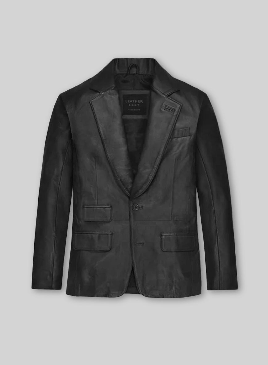 Jeff Goldblum Lost World Jurassic Park Leather Blazer view 1