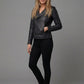 Jennifer Aniston Black Leather Jacket – full product view