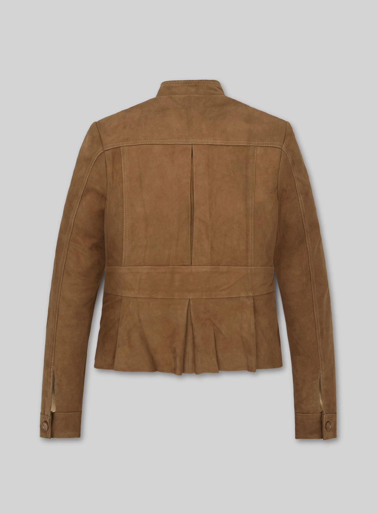 Jennifer Aniston Love Happens Black Leather Jacket – back view