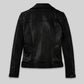 Jennifer Lawrence Red Sparrow Leather Jacket – back view