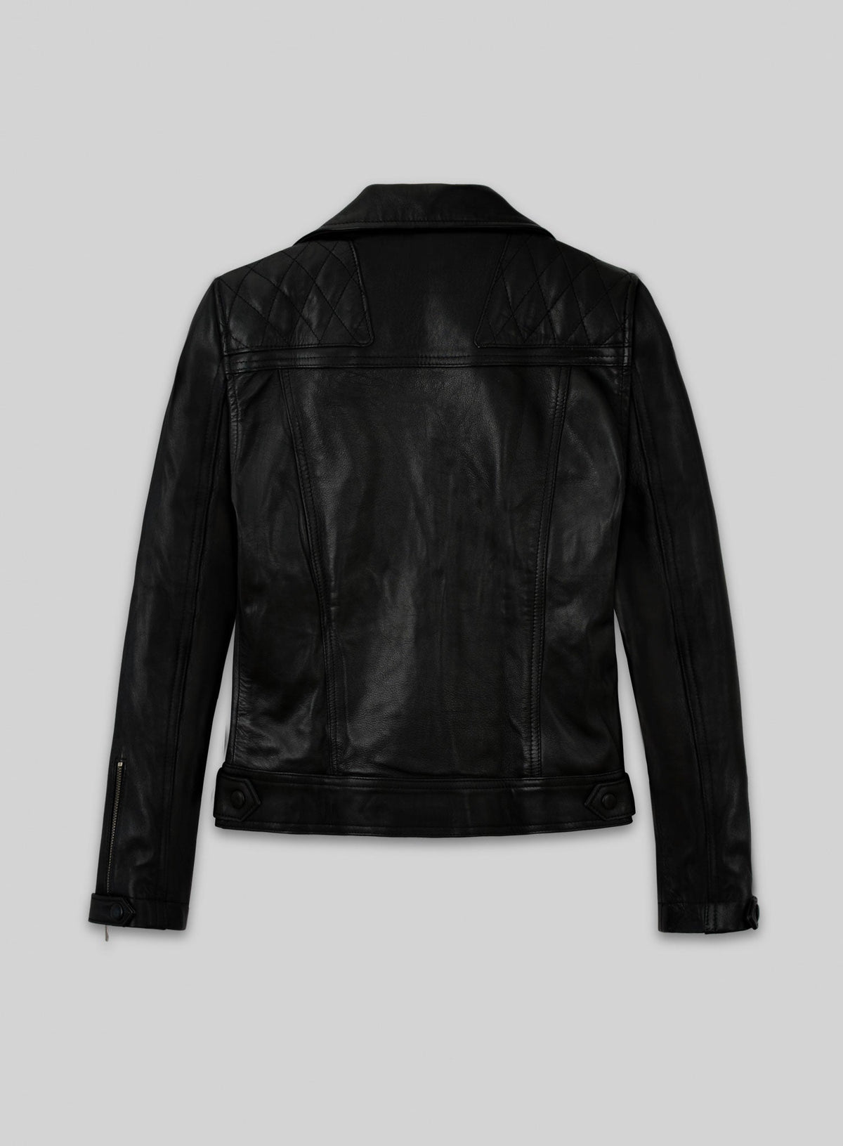 Jennifer Lawrence Red Sparrow Leather Jacket – back view