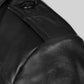 Jennifer Lopez Hustlers Black Leather Trench Coat – close-up and worn views