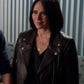 Jennifer Love Hewitt 9-1-1 Black Leather Jacket – alternate view