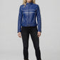 Jennifer Morrison Once Upon a Time White Leather Jacket – full product view