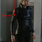 Jennifer Morrison Once Upon a Time Black Leather Jacket – close-up and worn views