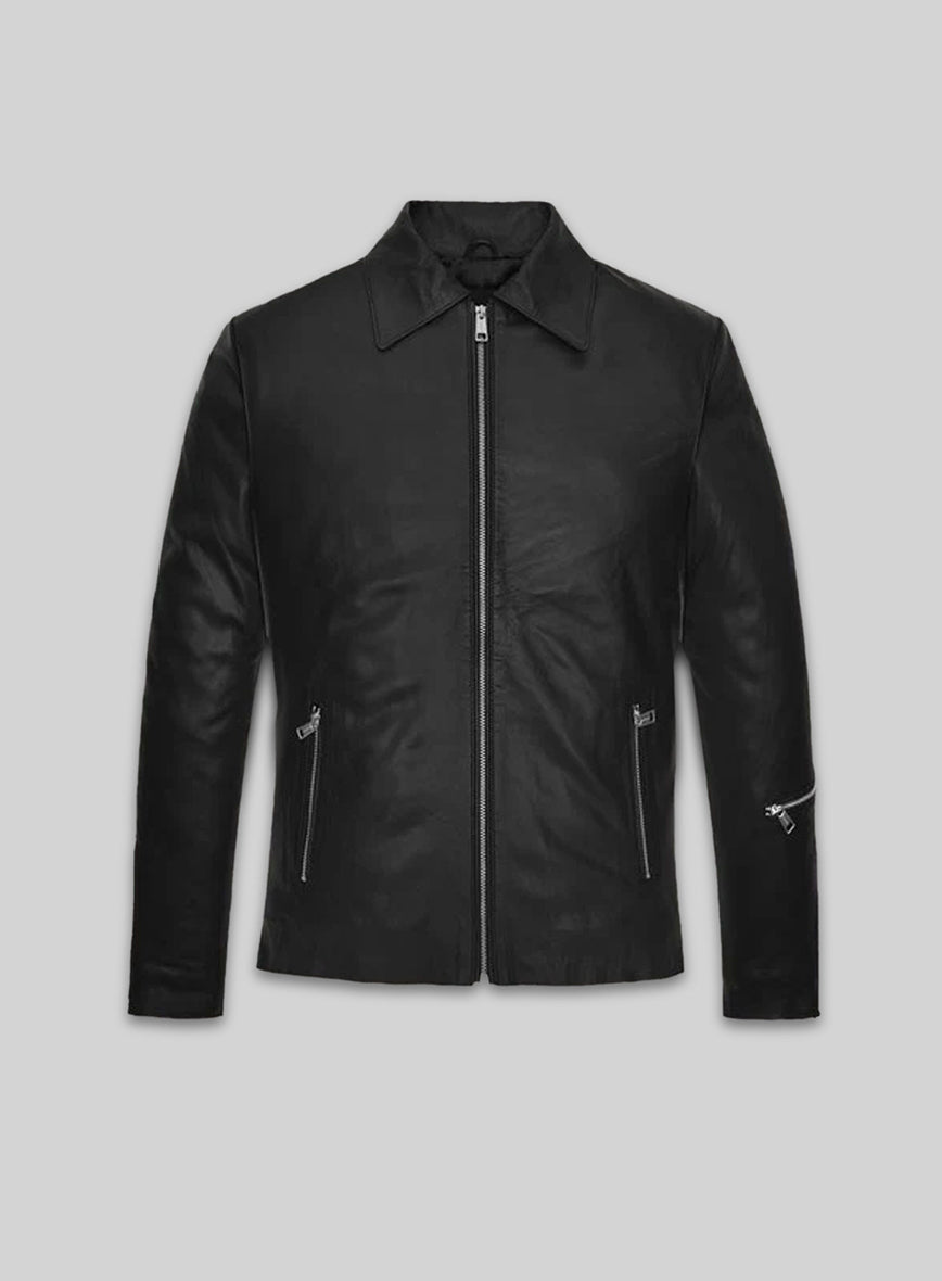 Jensen Huang Leather Jacket view 1