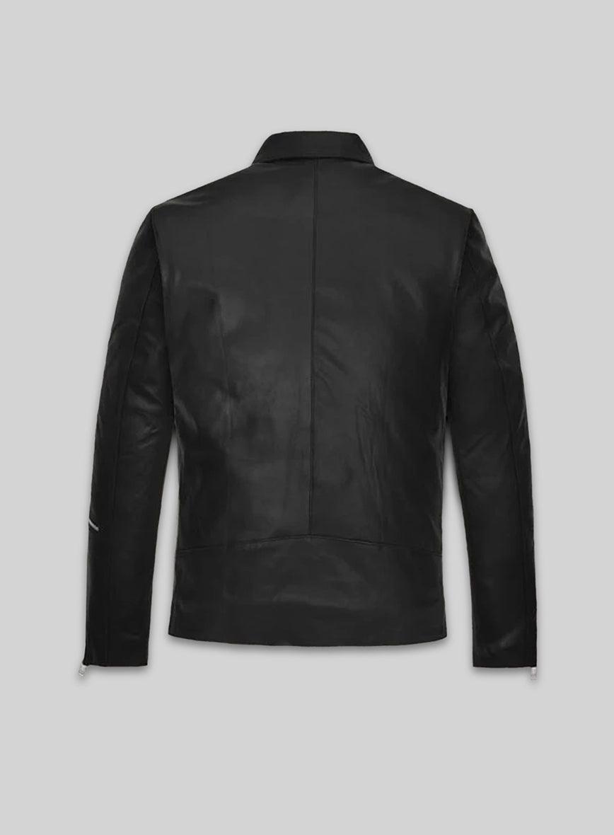 Jensen Huang Leather Jacket view 2
