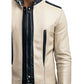 Jesse White Leather Jacket – Men’s Premium White Leather Jacket