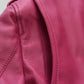 Jessica Alba Black Leather Jacket – close-up and worn views