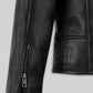 Jim Carrey Toronto International Film Festival Black Leather Jacket – close-up and worn views