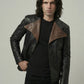 Jim Morrison Leather Jacket view 5