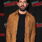 John Krasinski Suede Jacket view 1