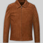 John Krasinski Suede Jacket view 2