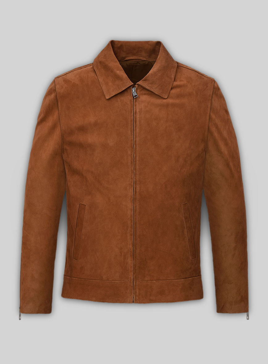 John Krasinski Suede Jacket view 2