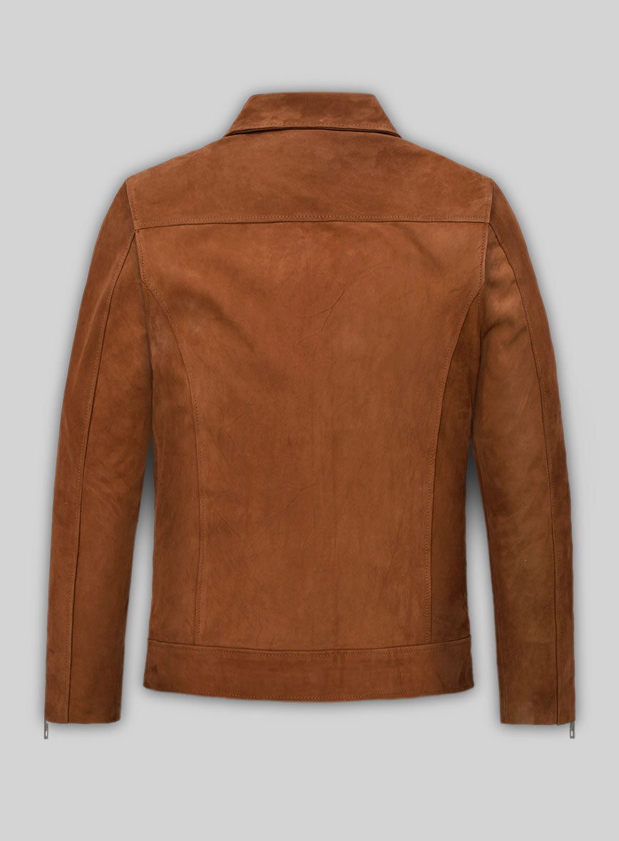 John Krasinski Suede Jacket view 4