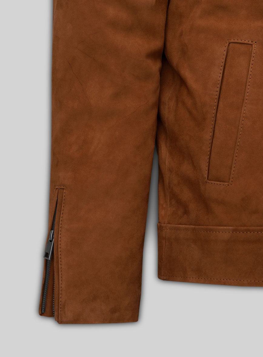 John Krasinski Suede Jacket view 6