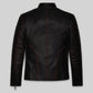 John Leguizamo Land of the Dead Black Leather Jacket – back view