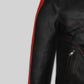 John Leguizamo Land of the Dead Black Leather Jacket – full product view