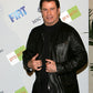 John Travolta Black Leather Blazer – John Travolta celebrity photo