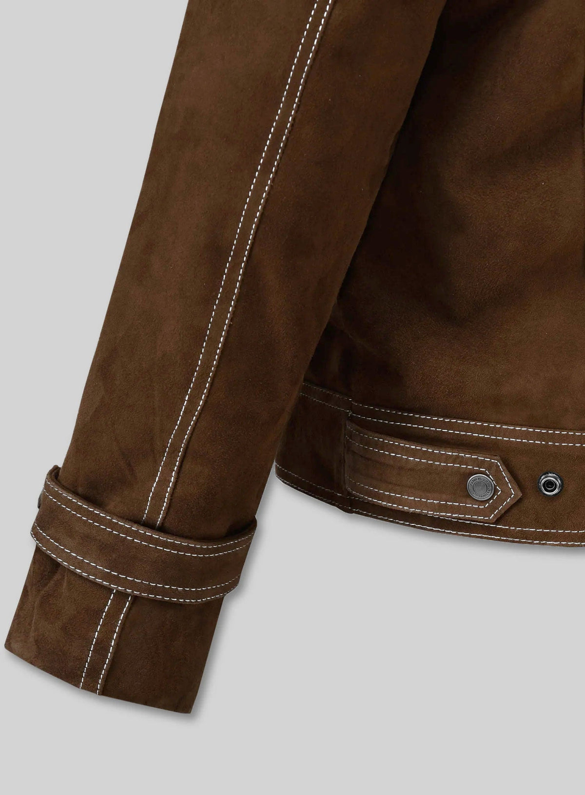 John Lennon Rubber Soul Brown Suede Jacket, product view 3