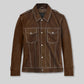 John Lennon Rubber Soul Brown Suede Jacket, product view 1
