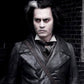 Johnny Depp Sweeney Todd Black Leather Coat – Johnny Depp celebrity photo in Sweeney Todd