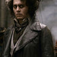 Johnny Depp Sweeney Todd Black Leather Coat – Johnny Depp wearing the look, photo 3