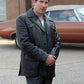 Jon Bernthal The Many Saints of Newark Black Leather Trench Coat – Jon Bernthal celebrity photo in The Many Saints of Newark