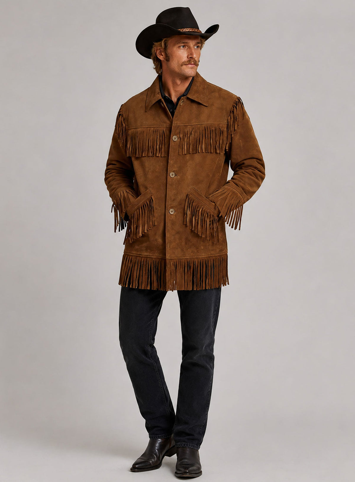 Jon Voight Midnight Cowboy Leather Jacket view 5