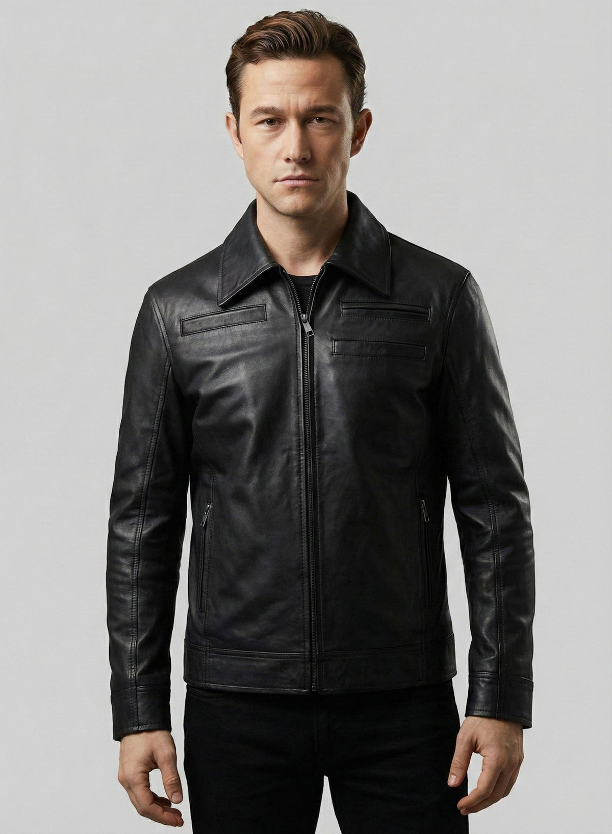 Joseph Gordon Looper Leather Jacket view 4