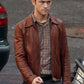 Joseph Levitt Inception Black Leather Jacket – front view