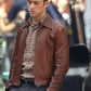 Joseph Levitt Inception Black Leather Jacket – alternate view