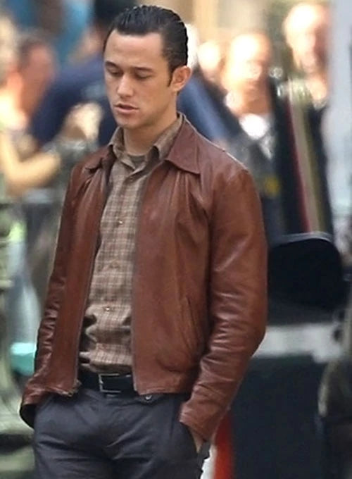 Joseph Levitt Inception Black Leather Jacket – alternate view