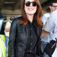Julianne Moore Black Leather Jacket – front view