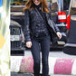 Julianne Moore Black Leather Jacket – close-up and worn views