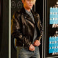 Justin Bieber Leather Jacket view 2