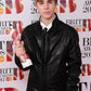 Justin Bieber The BRIT Awards Black Leather Jacket – alternate view