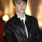 Justin Bieber The BRIT Awards Black Leather Jacket – close-up and worn views
