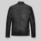 Justin Timberlake Guys Choice Awards Black Leather Jacket – back view