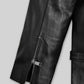 Justin Timberlake Guys Choice Awards Black Leather Jacket – full product view