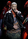 Justin Timberlake Super Bowl 2018 Black Fringe Leather Jacket – celebrity inspiration look