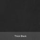 Kanye West Black Leather Jacket – leather colour swatch